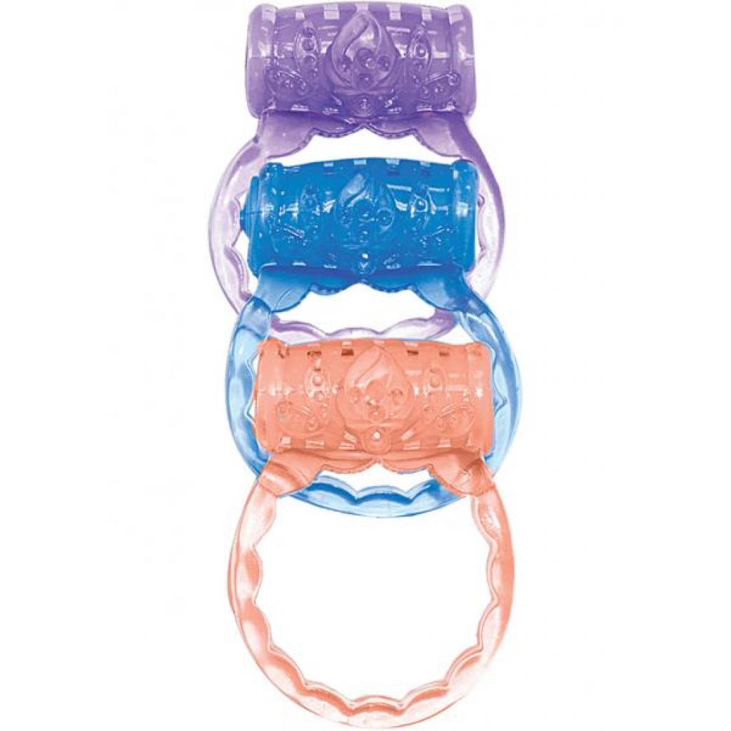 The Macho Three Ring Set Assorted Color - Nasstoys