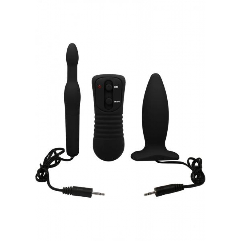 My 1st Anal Explorer Kit Black - Nasstoys