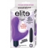 Elite Collection Silicone Climaxer Vibe - Purple (3.5 Inch)