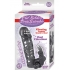 Clit Tickler Penis Extender Vibrating Sleeve Black  - Nasstoys