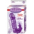 Clit Tickler Penis Extender Vibrating Sleeve Purple - Nasstoys