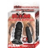 Ram Pulsating Buttplug Waterproof Black 4 Inch - Nasstoys