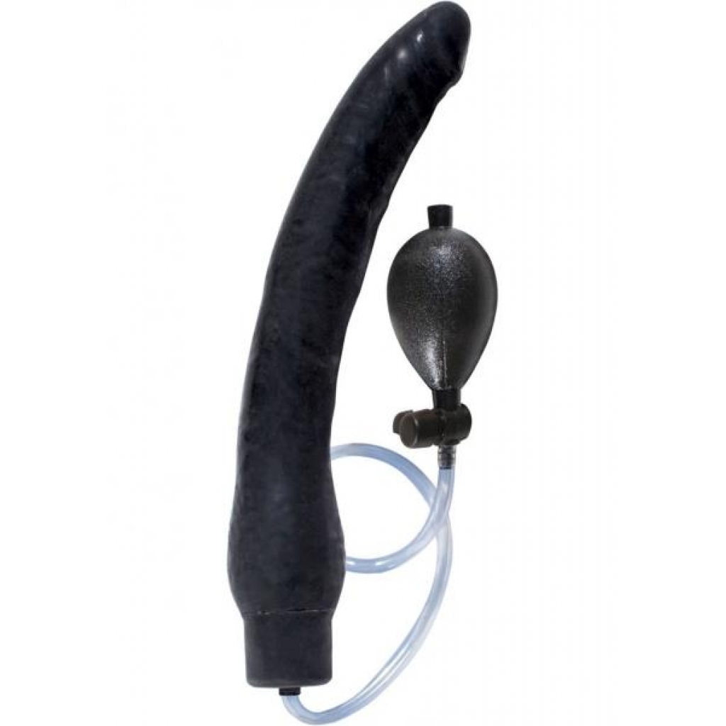 Ram Inflatable Latex Dong - Black 12 Inch Adventure