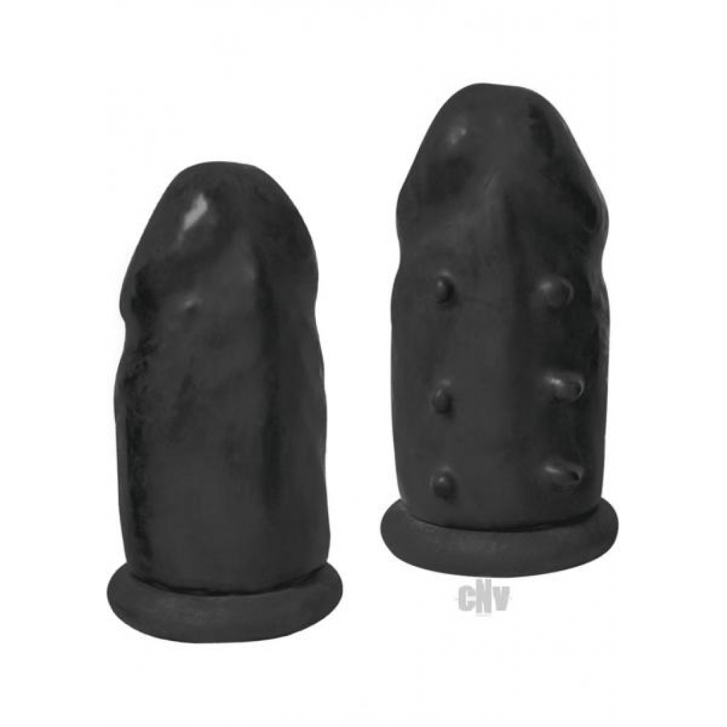 Ram Extension Condoms - Black