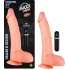 Maxx Men Vibe Curved Dong 11 inches Flesh - Nasstoys