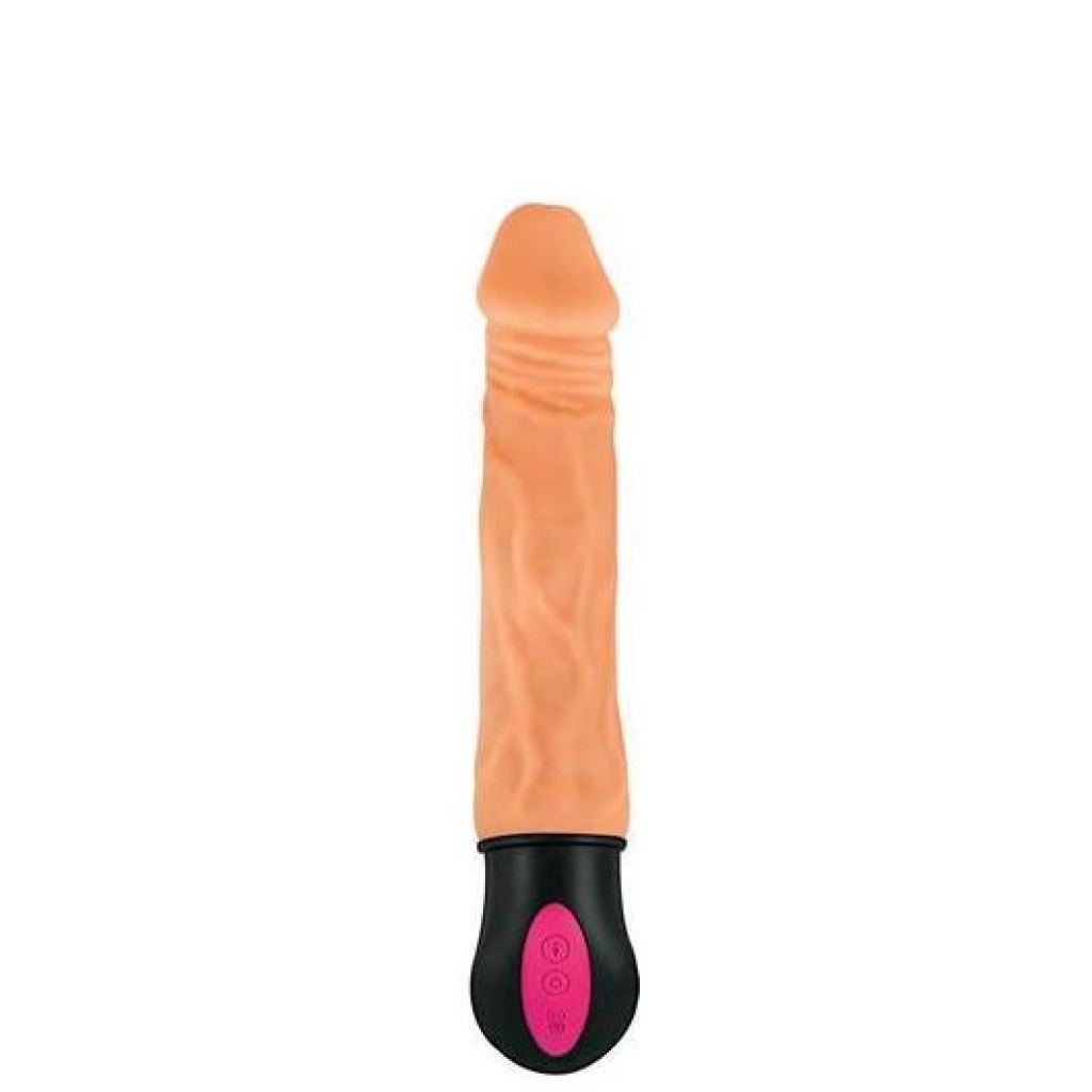 Natural Realskin Hot Cock #1 - 7 inches Beige Dildo