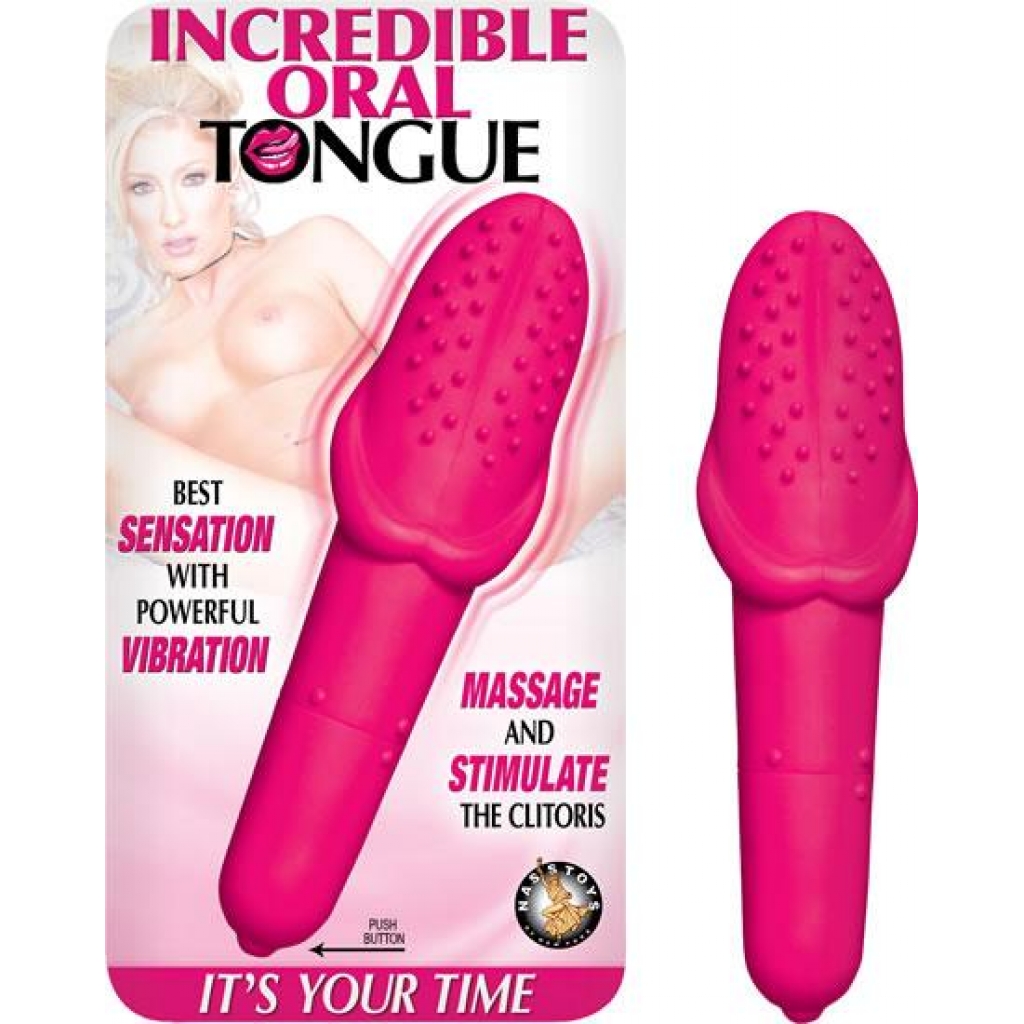 Incredible Oral Tongue Vibrator - Pink