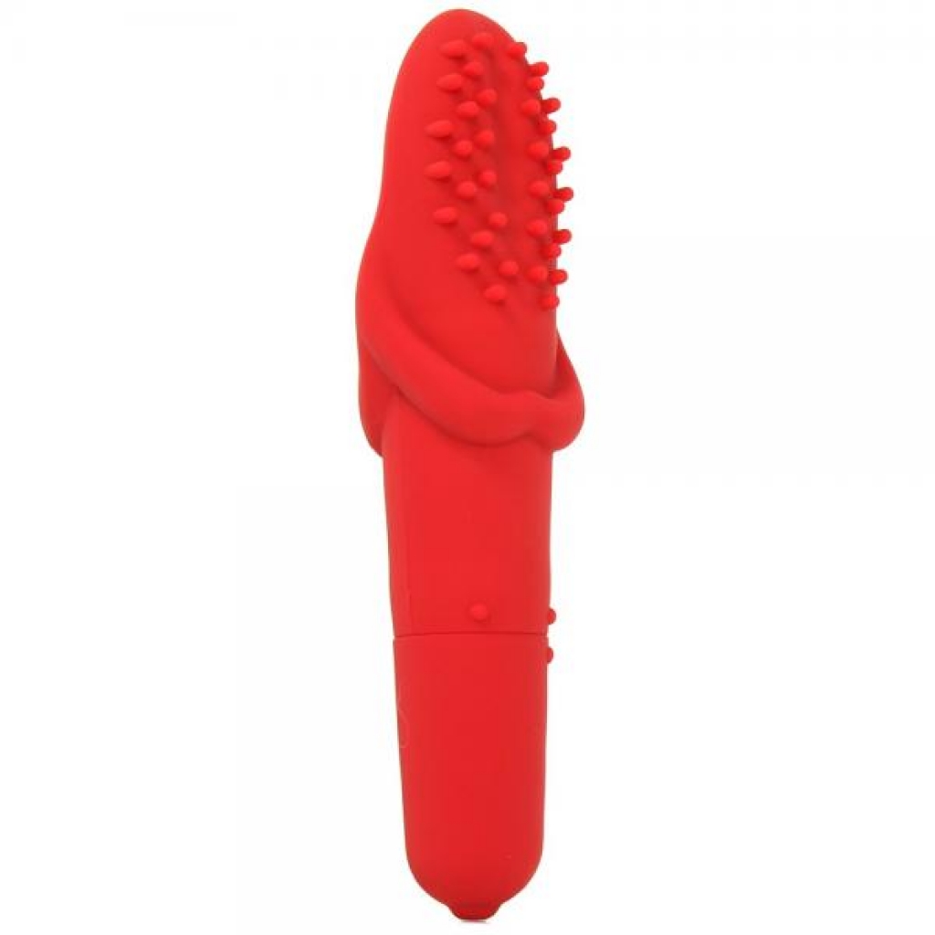 Incredible Oral Tongue Waterproof Vibrator - Red - Nasstoys