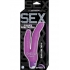 Sex Double Penetrator Purple Vibrator - Nasstoys