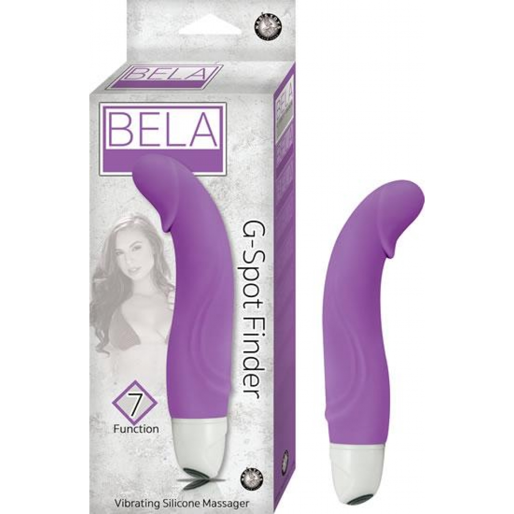 Bela G-Spot Finder Purple Vibrator - Targeted Pleasure at Its Best