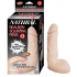 Natural Realskin Squirting Penis 03 7.5 inches Dildo Beige - Nasstoys