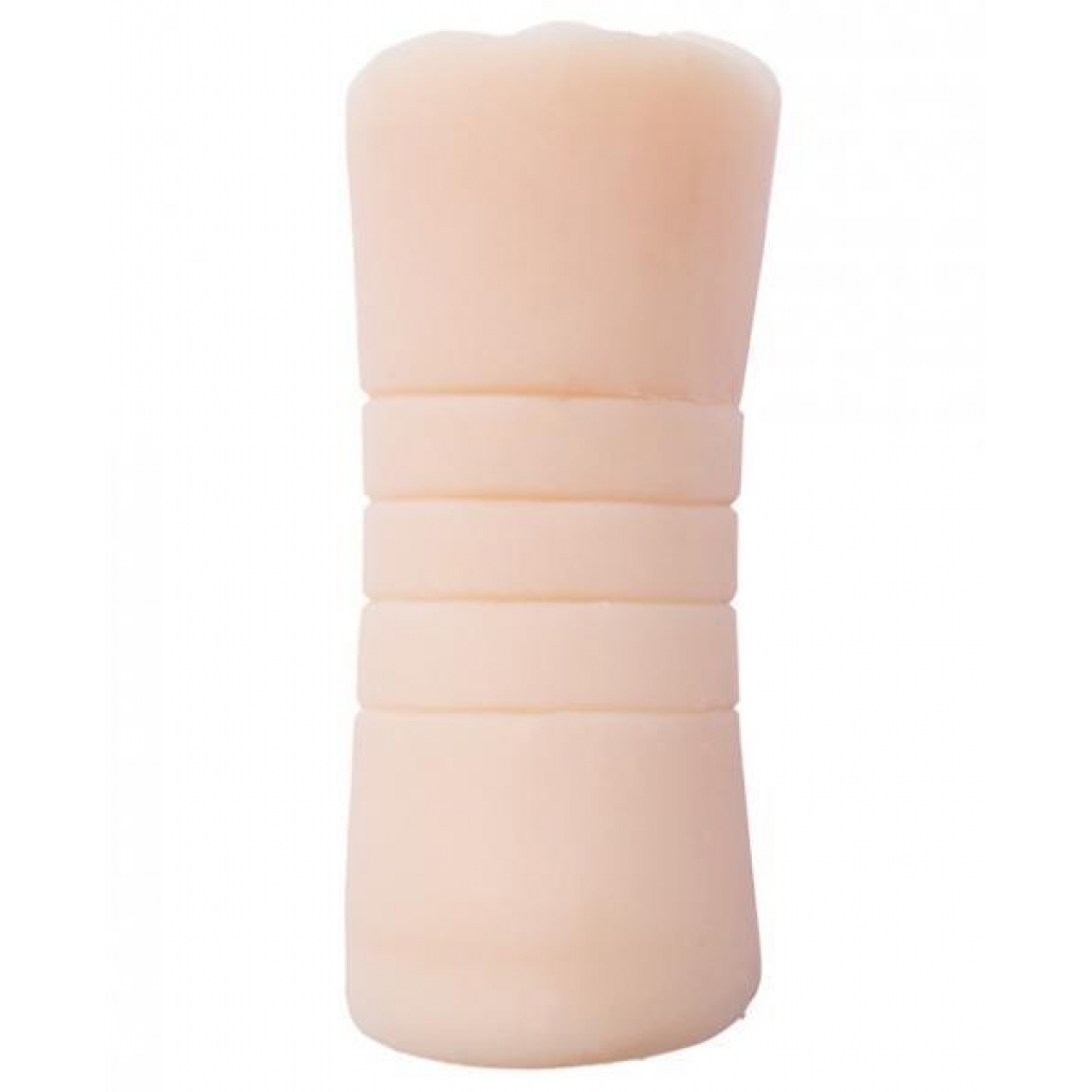 Natural Realskin Pussy & Ass Beige Stroker - Nasstoys