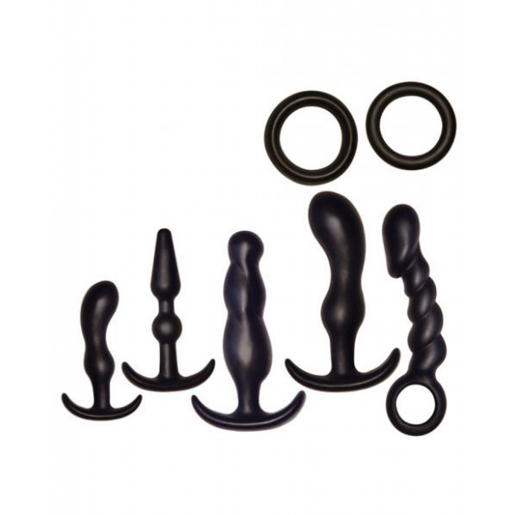 Ultimate Anal Kit Black 7 Unique Items - Nasstoys