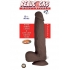 Realcocks Dual Layered #7 Dark Brown Dildo - Nasstoys