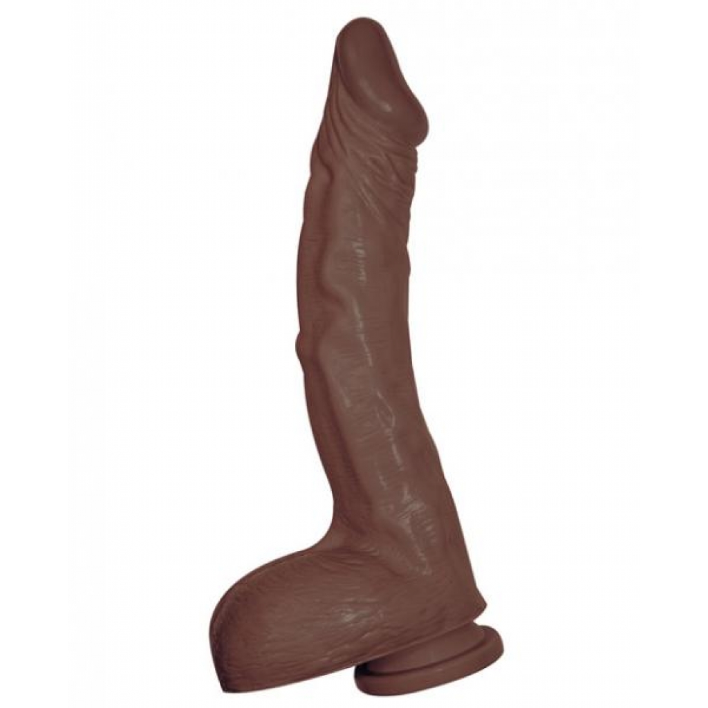 All American Ultra Whoppers 11 inches Curved Dong Brown - Nasstoys