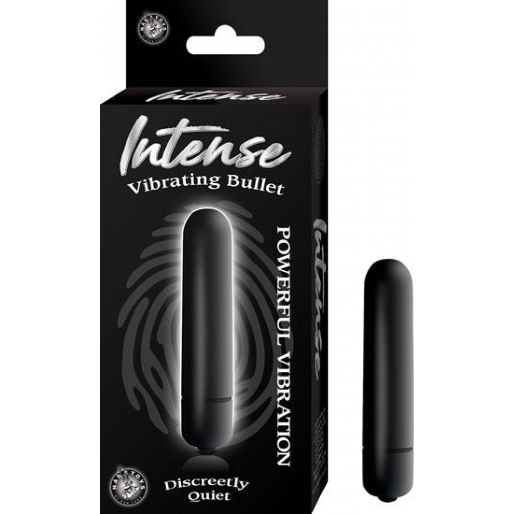 Intense Vibrating Bullet Black - Nasstoys