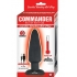 Commander Essential Vibrating Hot Butt Plug Black - Nasstoys