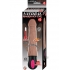 Natural Realskin Hot Cock #1 Brown Realistic Vibrator