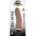 Ultra Classics Big Boss Brown Vibrating Dildo - Nasstoys