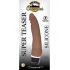 Ultra Classics Super Teaser Brown Vibrating Dildo - Nasstoys