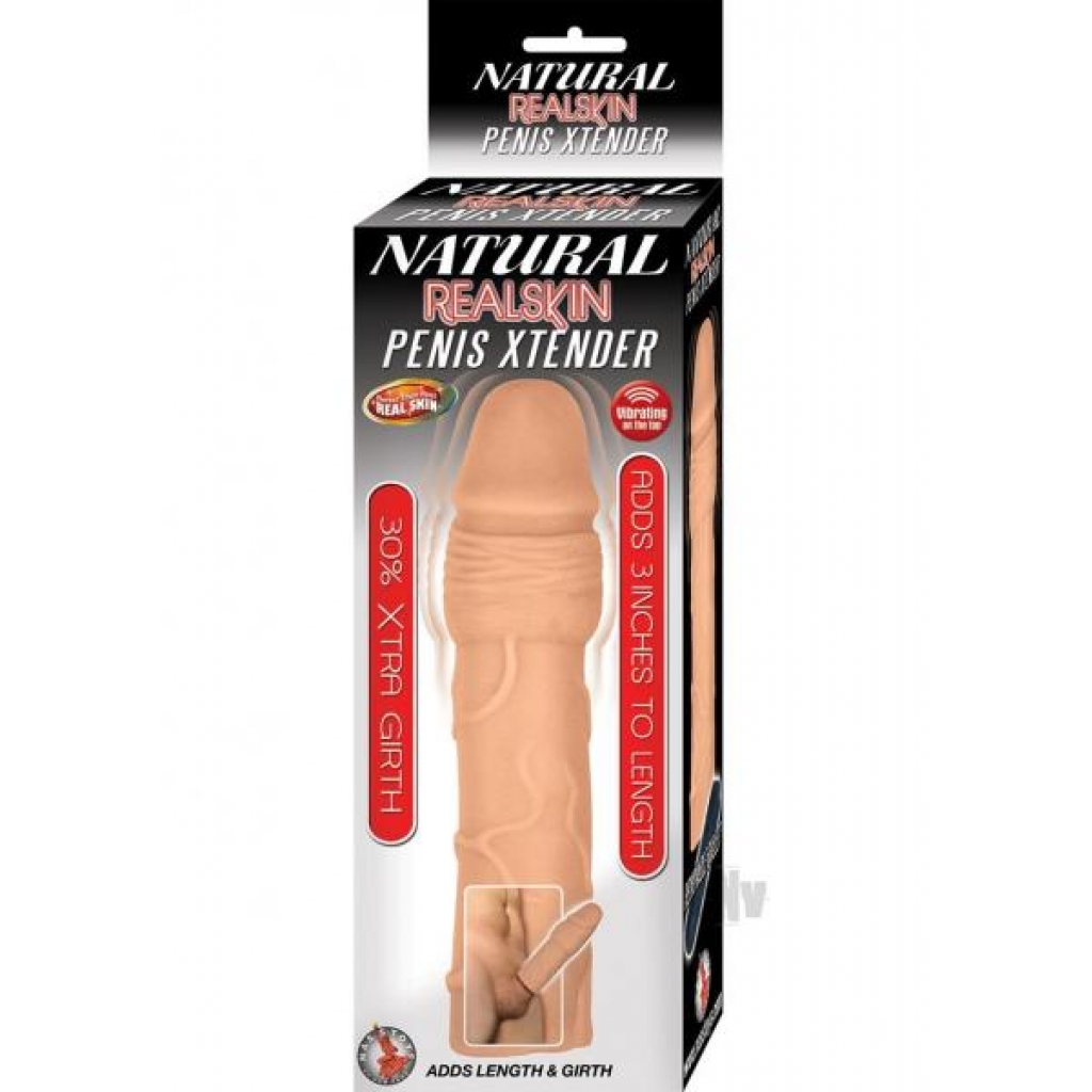 Natural Realskin Penis Xtender Flesh