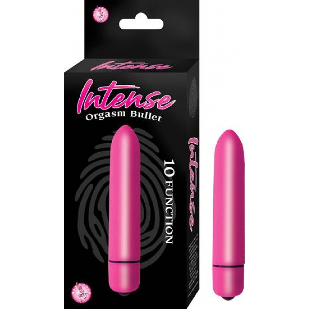 Intense Orgasm Bullet Vibrator Pink - Nasstoys