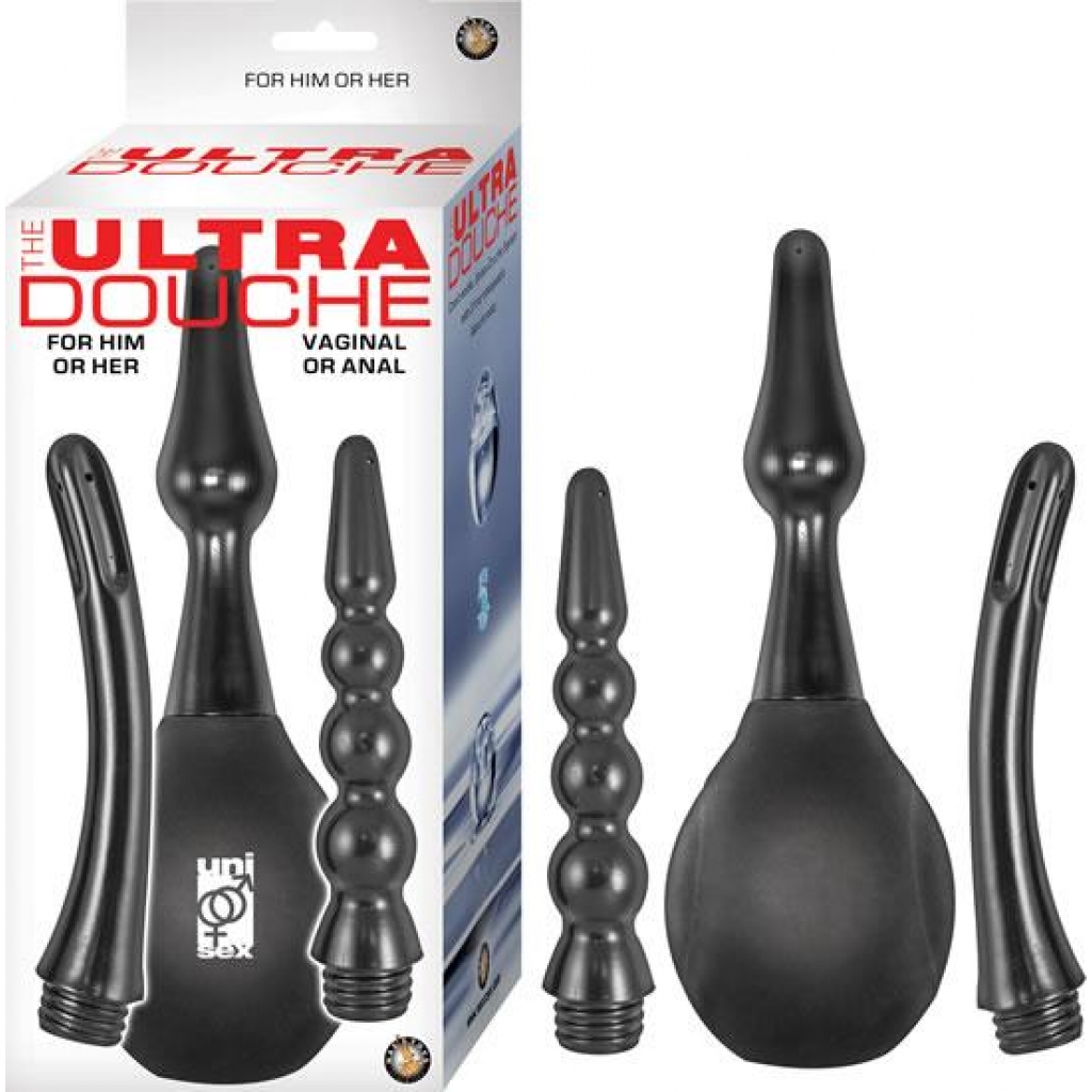 The Ultra Unisex Douche Black  - Nasstoys