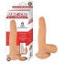 Realcocks Sliders 6 inches Uncircumcised Beige Dildo - Nasstoys