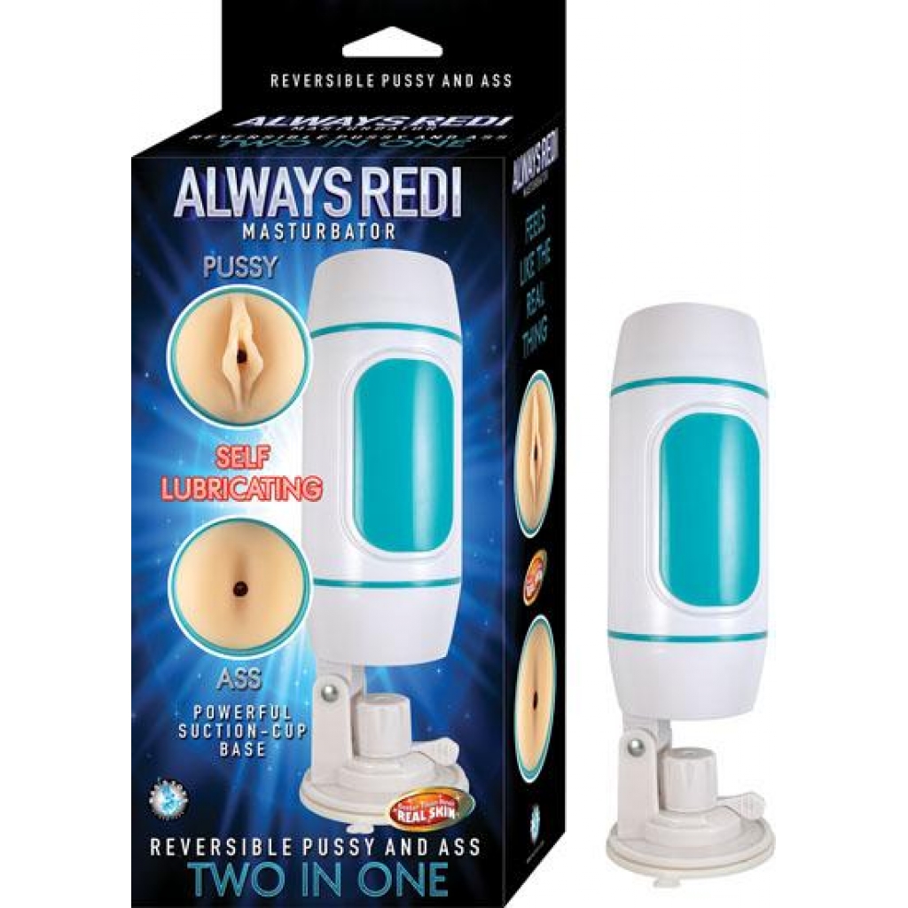 Always Redi Masturbator Pussy Ass 2 In 1 Beige - Nasstoys