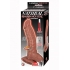 Natural Realskin Hot Cock Curved 7 inches Brown Dildo - Nasstoys