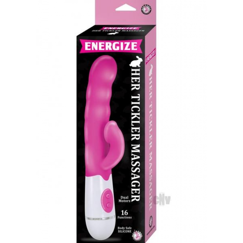 Energize Her Tickler Massager Pink - Novelties By Nass-walk Inc