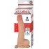 Realcocks Self Lubricating 8 inches Thin Beige Dildo  - Nasstoys