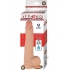 Realcocks Self Lubricating 9 inches Beige Dildo - Nasstoys