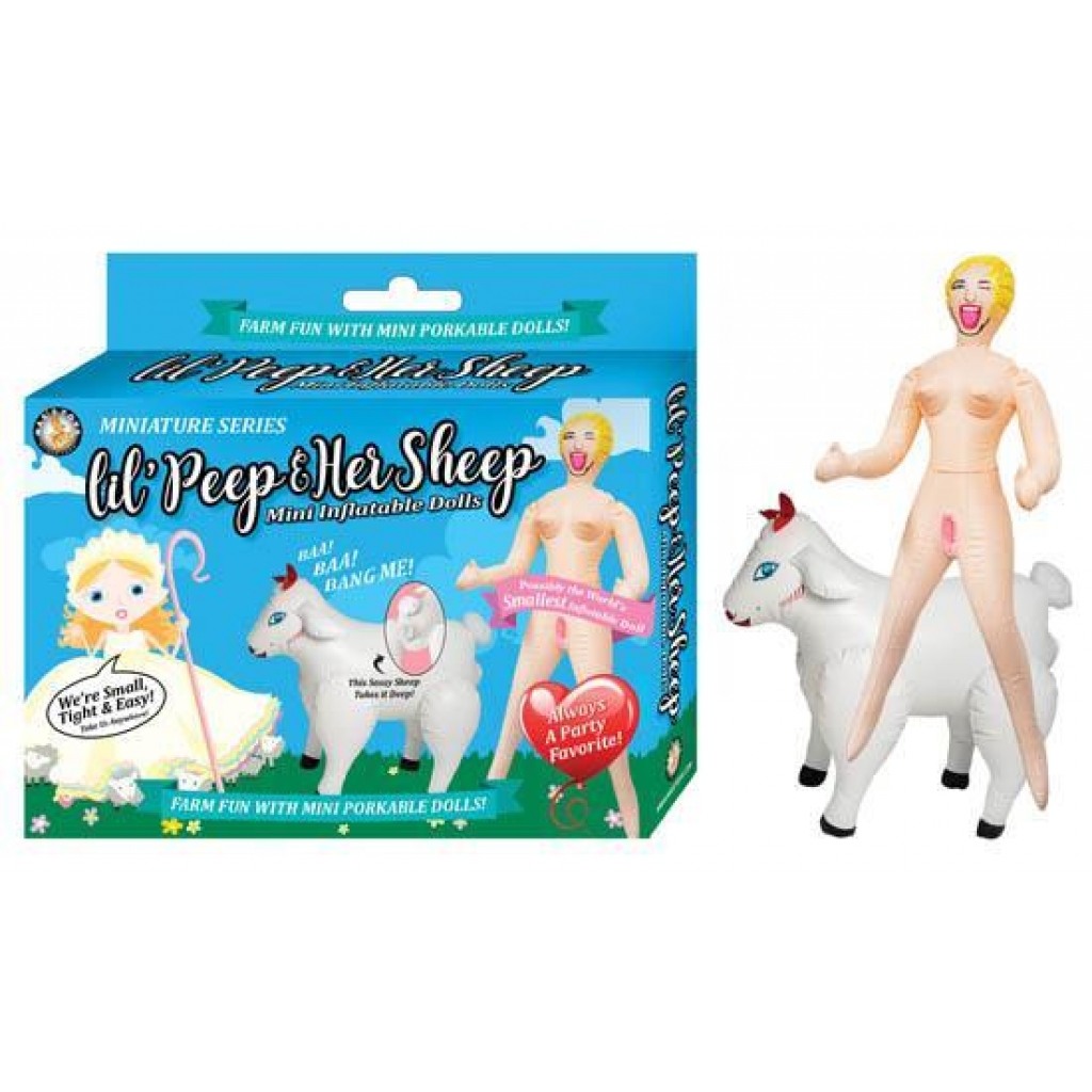 Lil Peep & Her Sheep Mini Inflatable Dolls