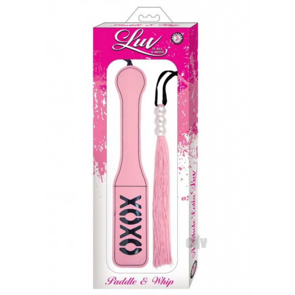 Luv Paddle And Whip - Pink Playtime Excitement