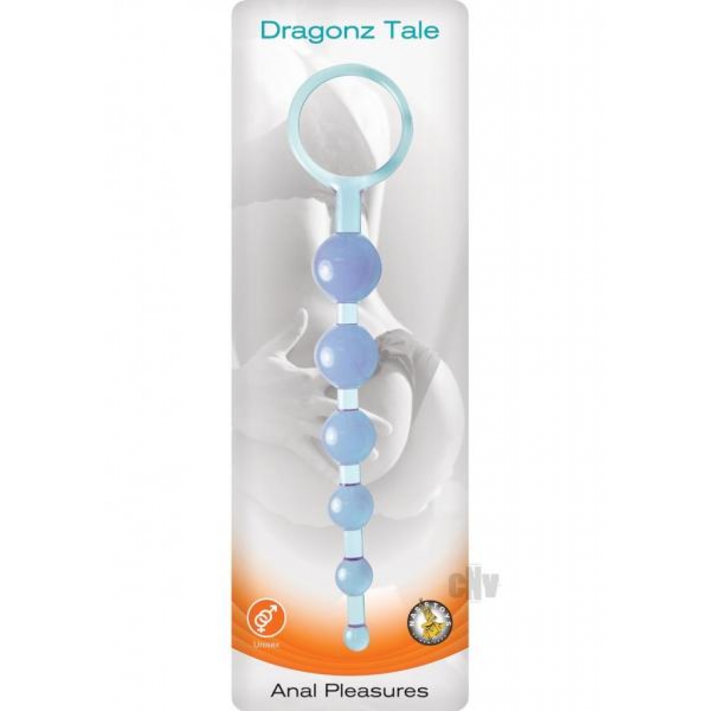 Dragonz Tail Anal Pleasures Blue - Novelties By Nass-walk Inc