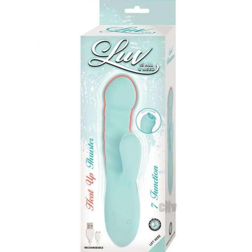 Luv Heat Up Thruster Aqua - Novelties By Nass-walk Inc