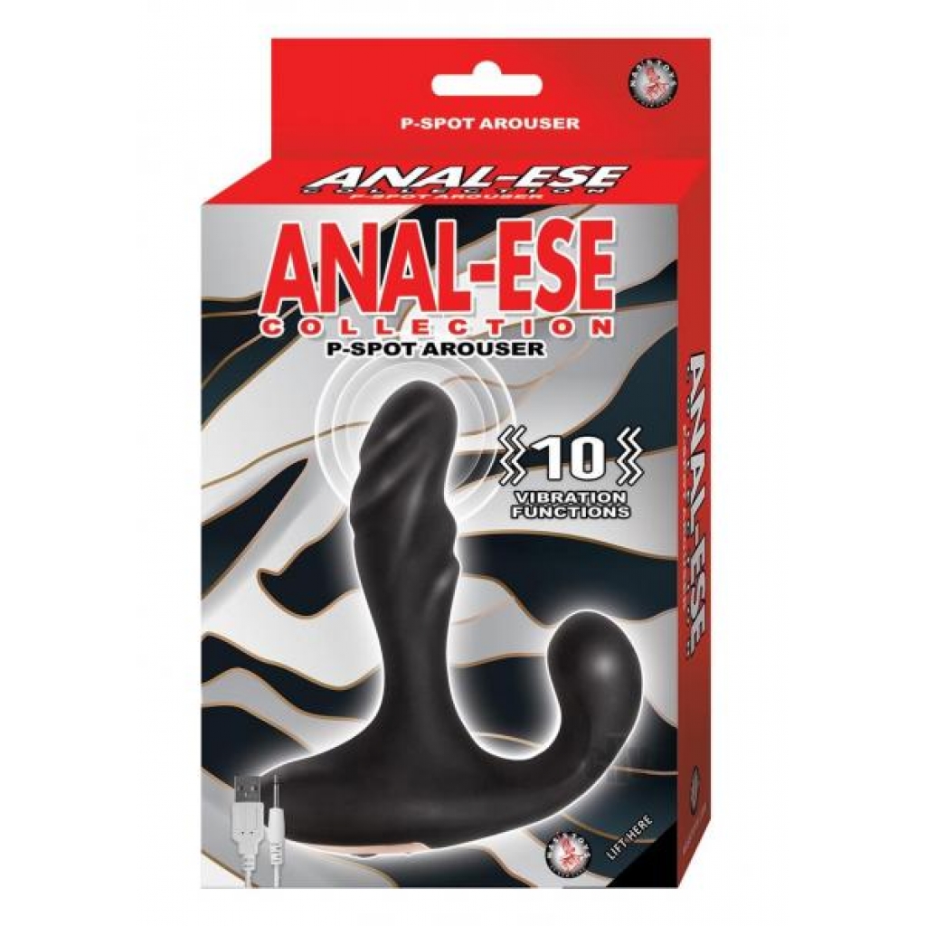 Anal Ese Coll P Spot Arouser - Black Pleasure Tool