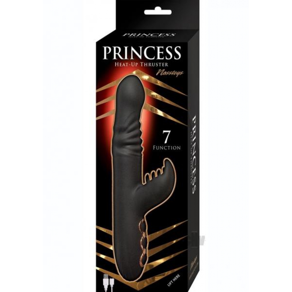 Princess Heat Up Thruster Black - Novelties By Nass-walk Inc