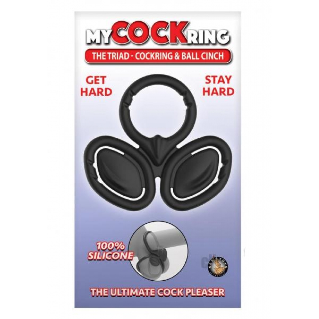 My Cockring The Triad - Ultimate Support for Hard Erection