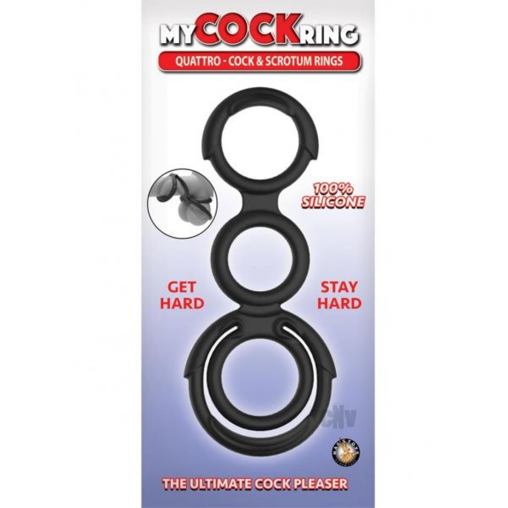 My Cockring Quattro: Ultimate Erection Enhancement