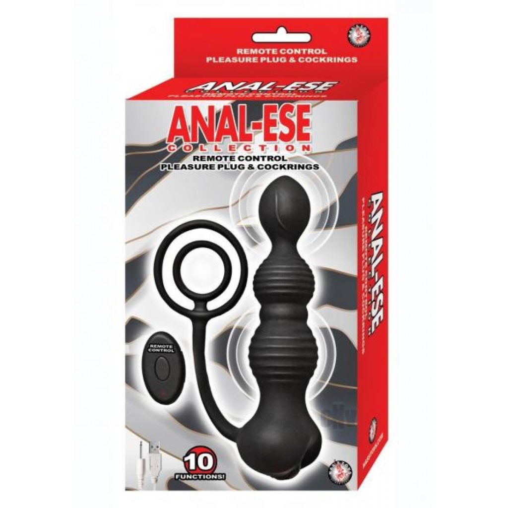 Anal-ese Remote Pleasure Plug: Ultimate Intimate Device