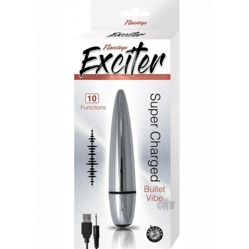 Exciter Bullet Vibe Silver - Novelties By Nass-walk Inc