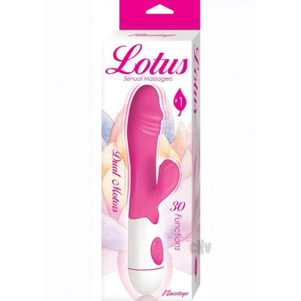 Lotus Sensual Massager 1 Pink - Novelties By Nass-walk Inc