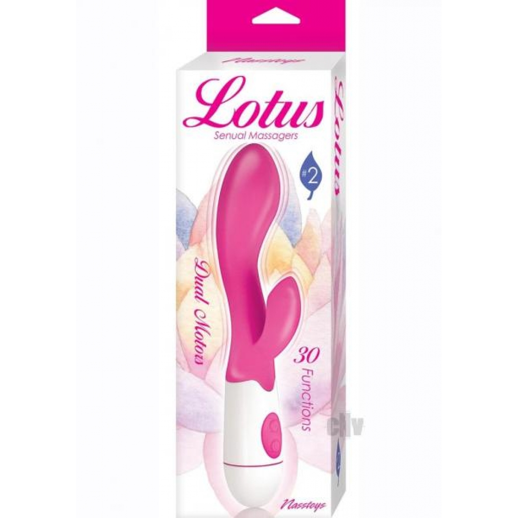 Lotus Sensual Massager 2 Pink - Novelties By Nass-walk Inc