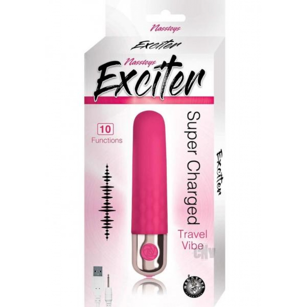 Exciter Travel Vibe Pink - Novelties By Nass-walk Inc