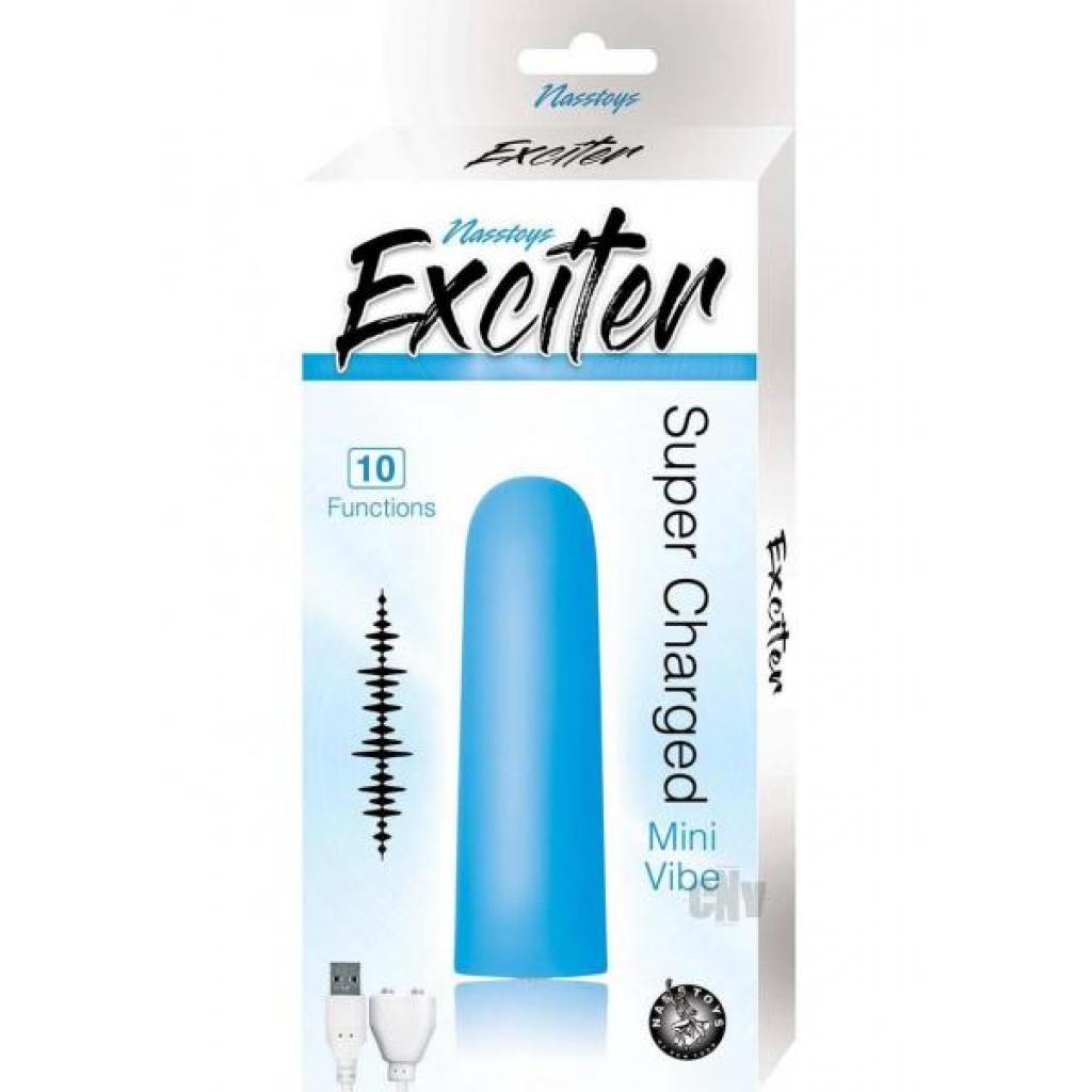 Exciter Mini Vibe Blue - Novelties By Nass-walk Inc