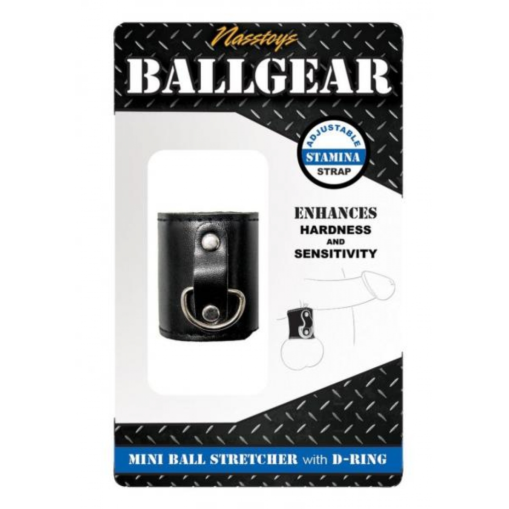 Ballgear Mini Ball Stretch D-ring Black