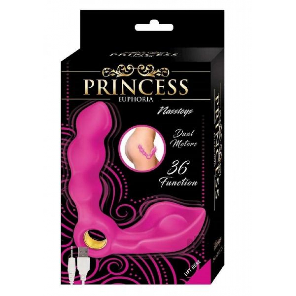 Princess Euphoria Dual Motor Vibrator - Pink