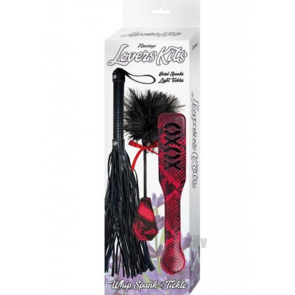 Lovers Kits Black/red - Novelties By Nass-walk Inc